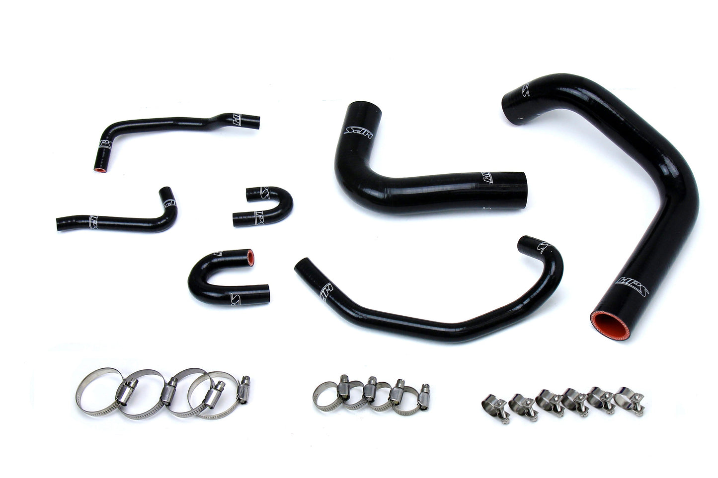 HPS Performance HPS Reinforced Black Silicone Radiator Hose Kit Coolant Toyota 89-95 Pickup 3.0L V6
