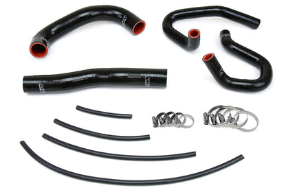 HPS Performance HPS Silicone Radiator + Heater Coolant Hose Kit Hyundai 2013-2014 Genesis Coupe 2.0T Turbo 4Cyl Left Hand Drive, 57-1324