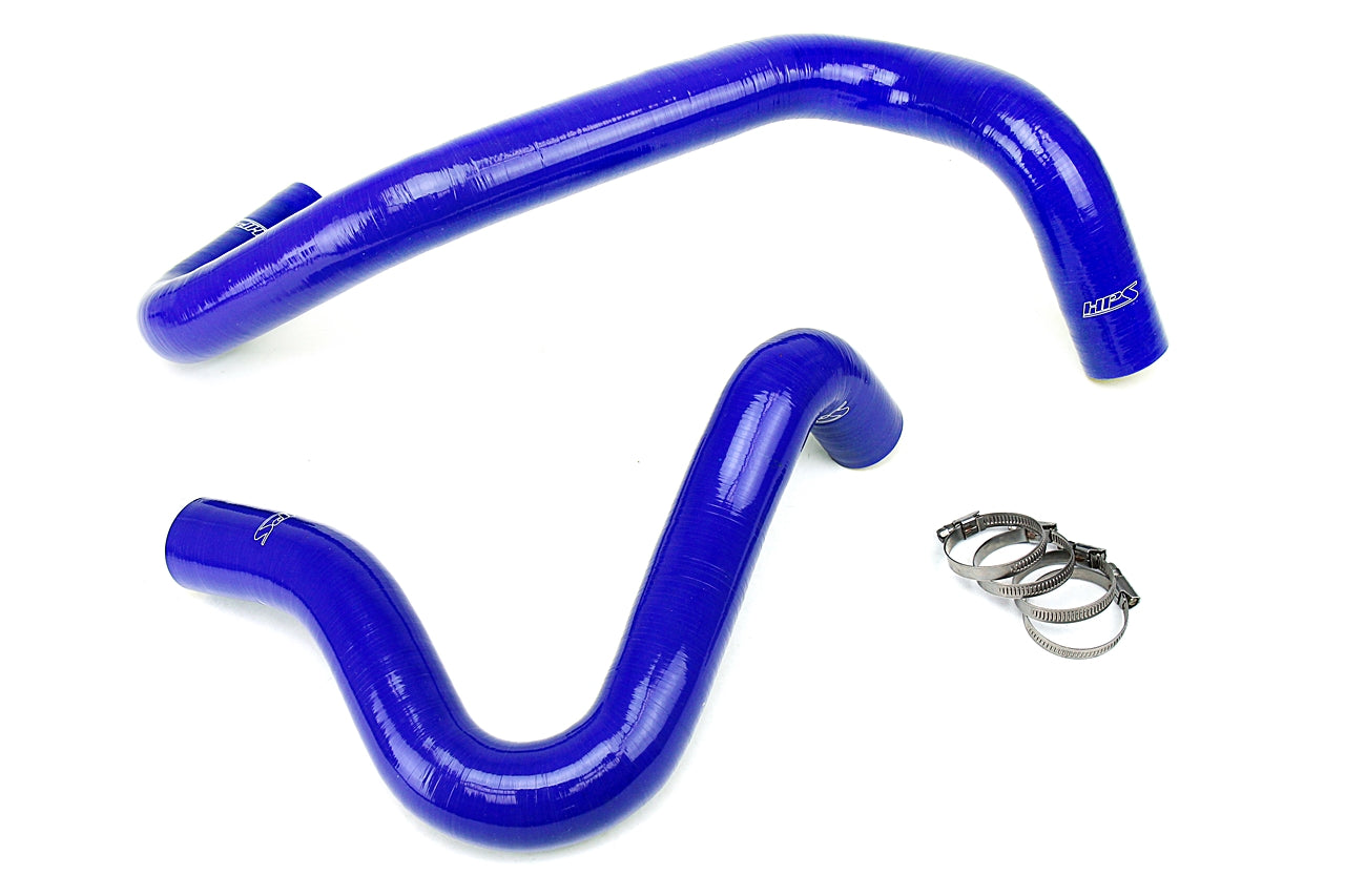 HPS Performance Products HPS Blue Reinforced Silicone Radiator Hose Kit Coolant Ford 01-03 F350 Superduty w/ 7.3L Diesel Single or Dual Alternator