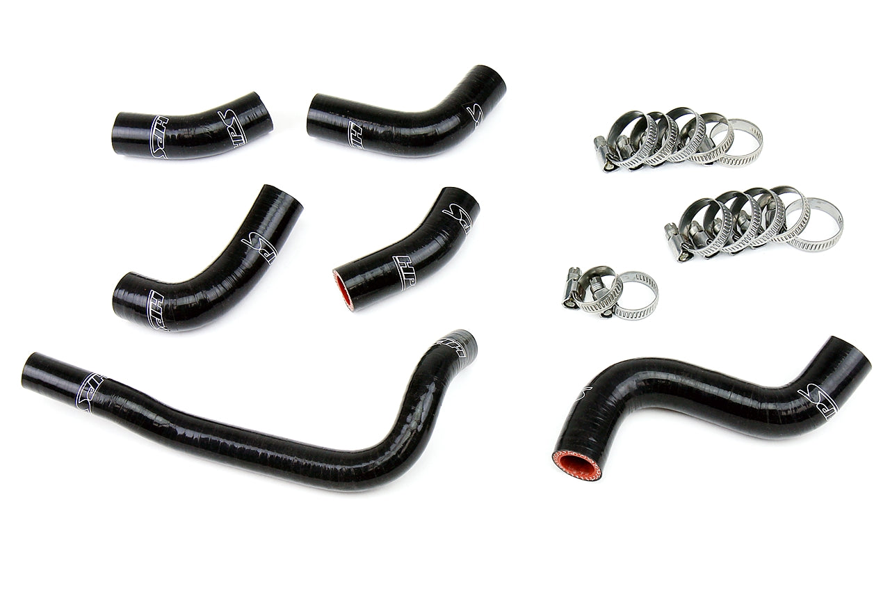 HPS Performance Products HPS Black Reinforced Silicone Radiator Hose Kit KTM 2003 450 525 EXC