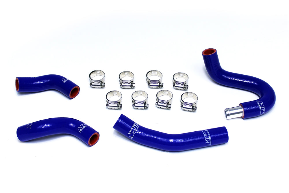 HPS Reinforced Blue Silicone Heater Hose Kit Coolant for Nissan 07-08