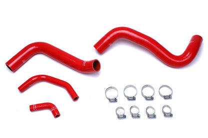 HPS Performance HPS Red Reinforced Silicone Radiator Hose Kit Coolant Toyota 03-09 4Runner 4.7L V8