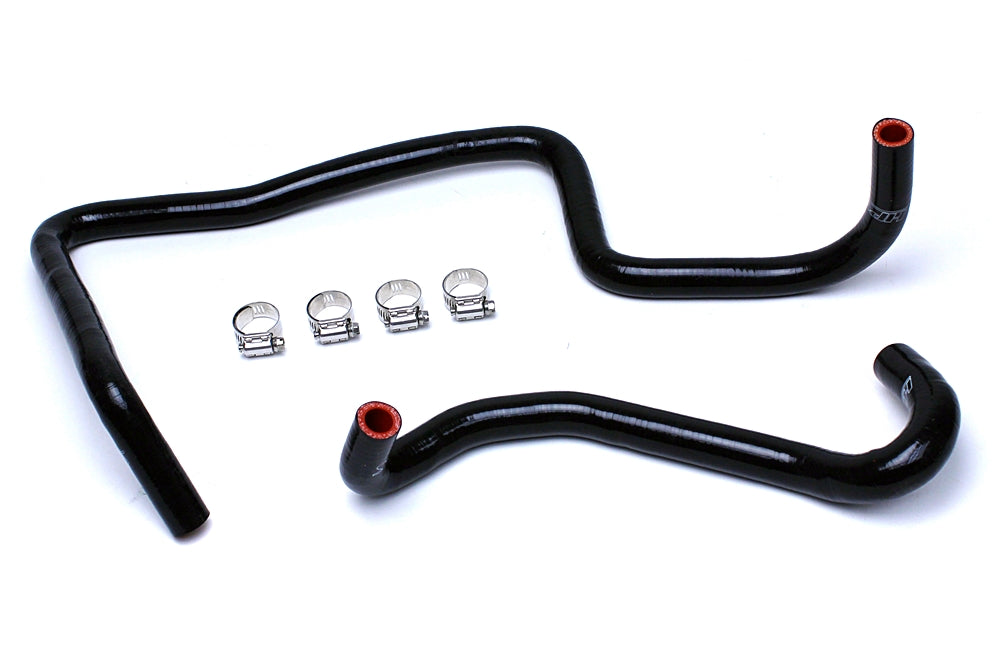 HPS Performance Products HPS Black Reinforced Silicone Heater Hose Kit Coolant Jeep 06-10 Commander 5.7L V8 Without Rear A/C