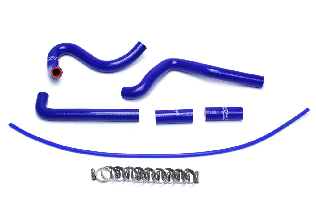 HPS Performance Products HPS Blue Reinforced Silicone Radiator Hose Kit Coolant Kawasaki 94-02 KX250