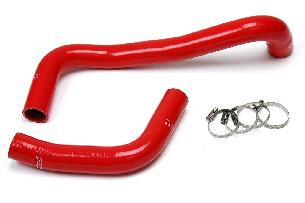 HPS Performance Products HPS Red Reinforced Silicone Radiator Hose Kit Coolant Toyota 98-07 Land Cruiser 4.7L V8