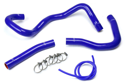 HPS Performance HPS Blue Reinforced Silicone Radiator Hose Kit Coolant Mitsubishi 2008-2017 Lancer 2.0L 2.4L DE ES GTS