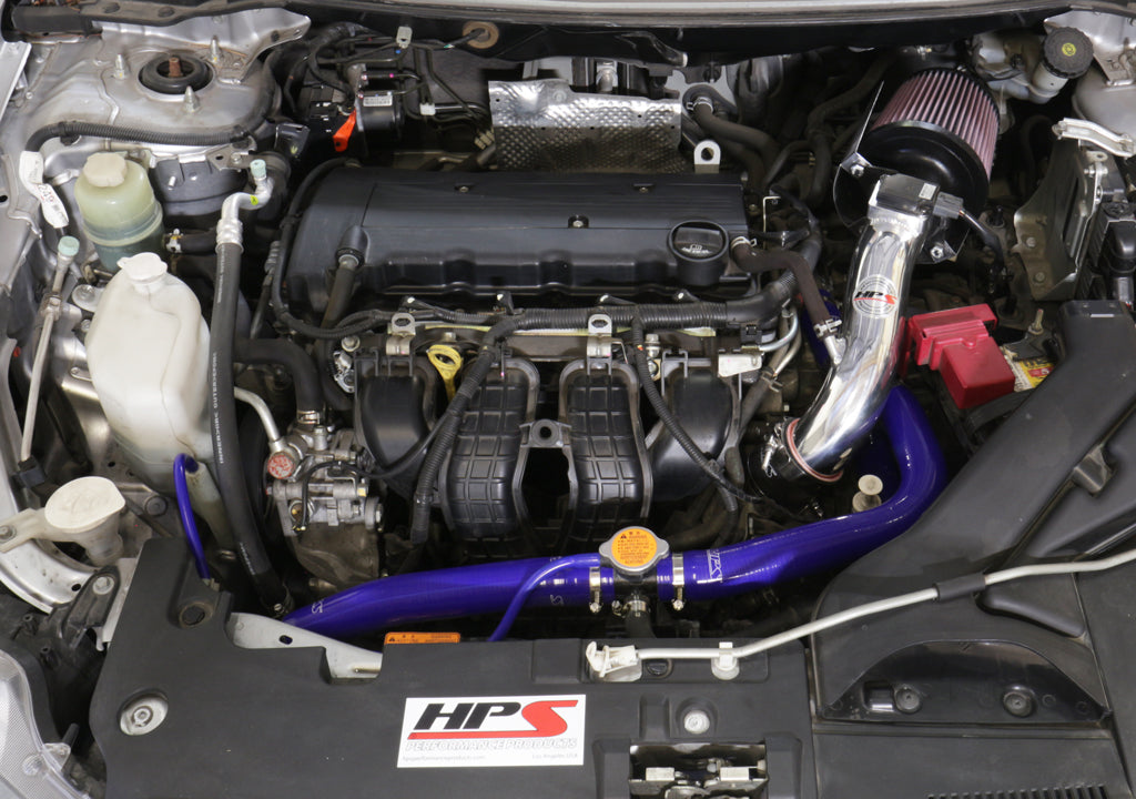 HPS Performance HPS Red Reinforced Silicone Radiator Hose Kit Coolant Mitsubishi 2008-2017 Lancer 2.0L 2.4L DE ES GTS