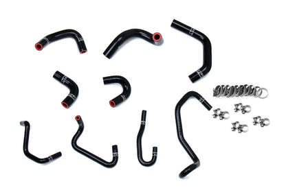 HPS Performance Products Silicone Ancillary Coolant Hose Kit 2016-2023 Toyota Tacoma 3.5L V6, 57-1581A