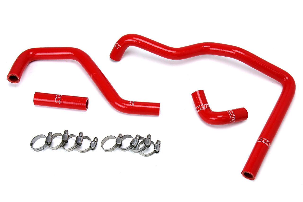 HPS Performance HPS Red Reinforced Silicone Heater Hose Kit Toyota 84-88 4Runner 22RE Non Turbo EFI LHD
