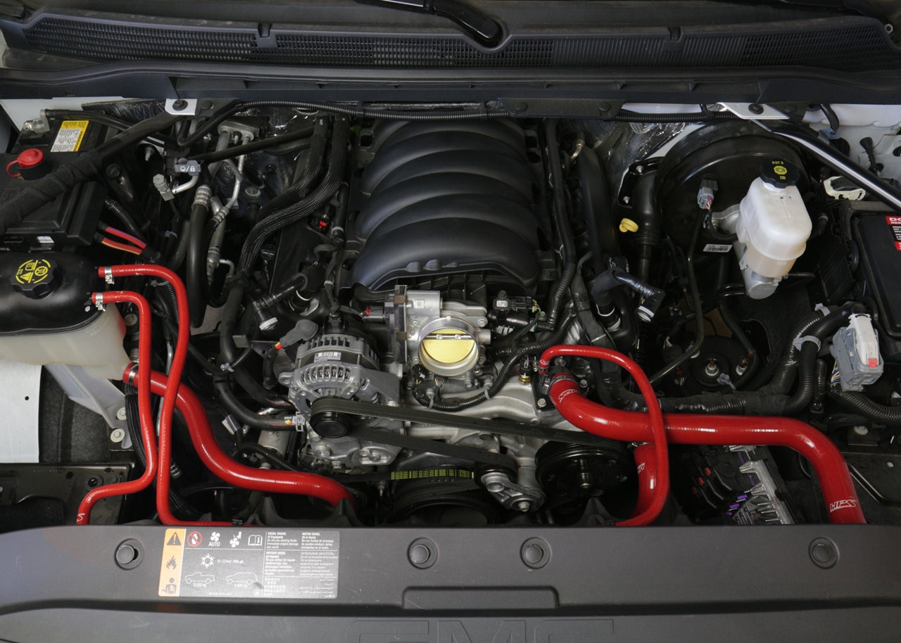HPS Performance HPS Silicone Radiator Coolant Hose Kit Chevy 2015-2020 Silverado V8 5.3L, 57-1594R