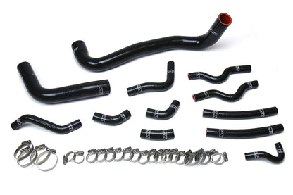 HPS Performance Products HPS Black Reinforced Silicone Radiator + Heater Hose Kit Coolant Lexus 98-07 LX470 4.7L V8