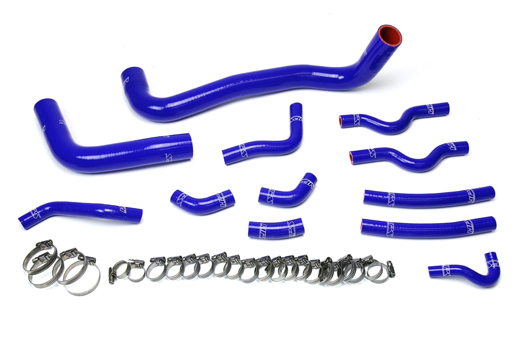 HPS Performance Products HPS Blue Reinforced Silicone Radiator + Heater Hose Kit Coolant Lexus 98-07 LX470 4.7L V8
