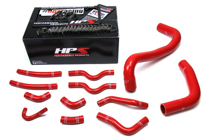 HPS Performance Products HPS Red Reinforced Silicone Radiator + Heater Hose Kit Coolant Lexus 98-07 LX470 4.7L V8