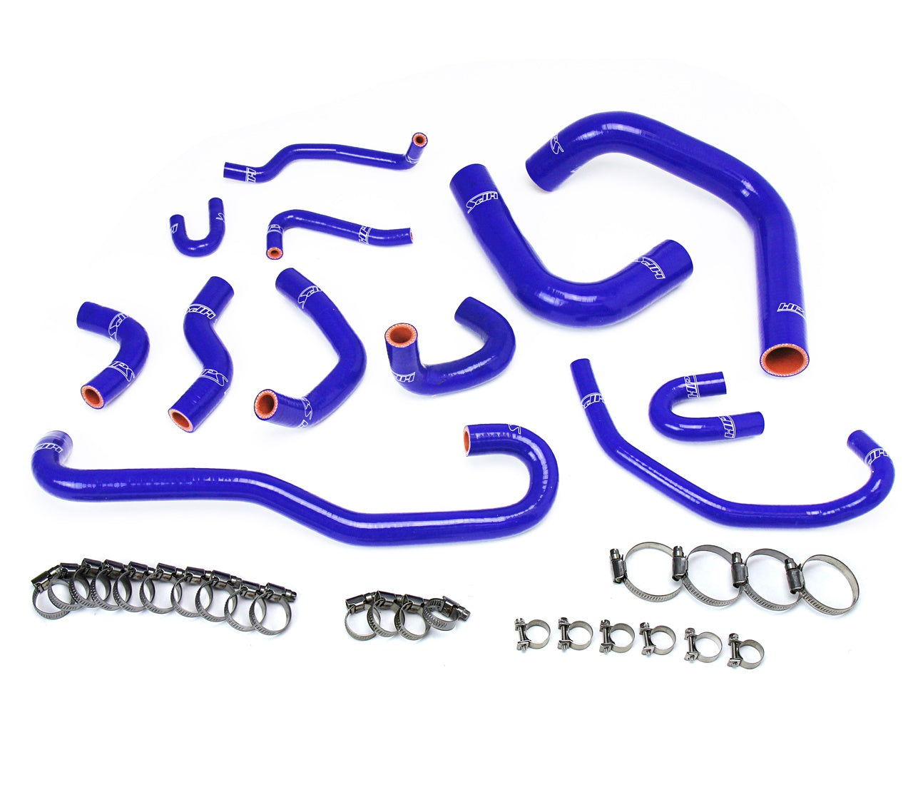 HPS Performance HPS Reinforced Blue Silicone Radiator + Heater Hose Kit Coolant Toyota 89-92 4Runner 3.0L V6 Left Hand Drive