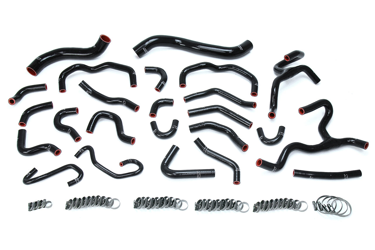 HPS Performance HPS Silicone Radiator + Heater Coolant Hose Kit Toyota 2008-2016 Land Cruiser 5.7L V8, 57-1670