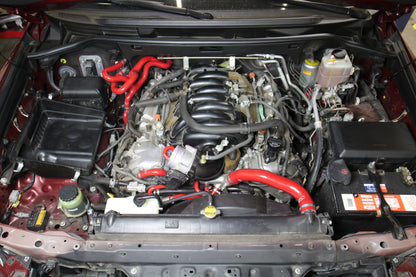 HPS Performance HPS Red Reinforced Silicone Radiator + Heater Hose Kit Coolant Lexus 08-16 LX570 5.7L V8