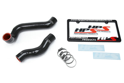 HPS Performance HPS Black Reinforced Silicone Radiator Hose Kit Coolant BMW 2000 E46 323Ci M52 2.5L