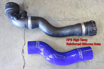 HPS Performance HPS Black Reinforced Silicone Radiator Hose Kit Coolant BMW 99-00 E46 328i M52 2.8L
