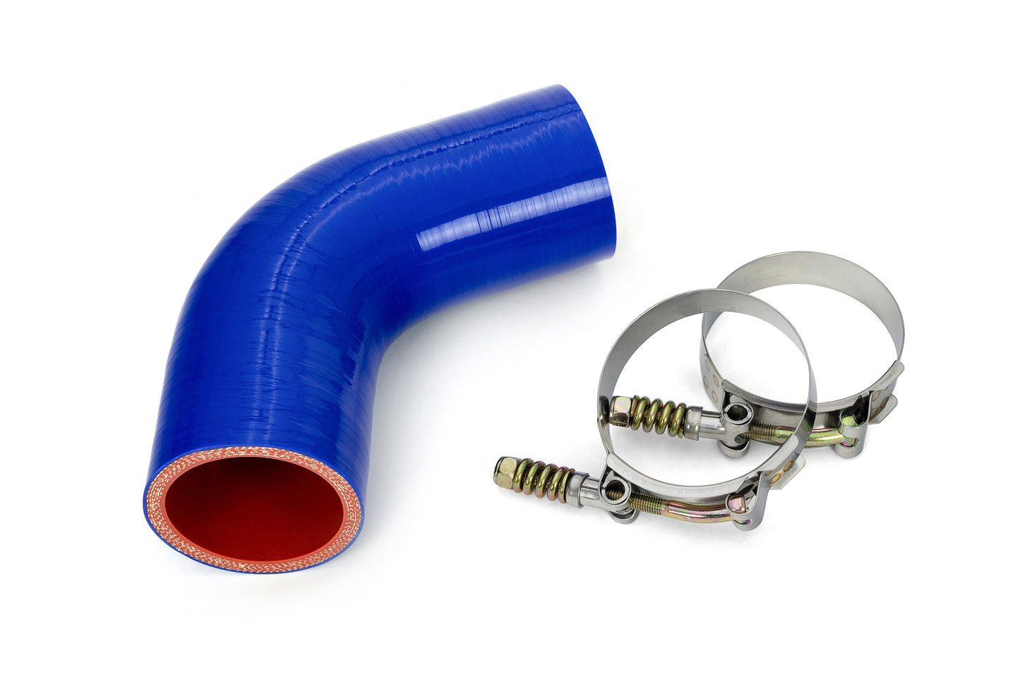 HPS Performance HPS Silicone Transmission Oil Cooler Coolant Hose Mack Truck 2008-2016 MRU, replace OE Part # 22891994 , 57-1718