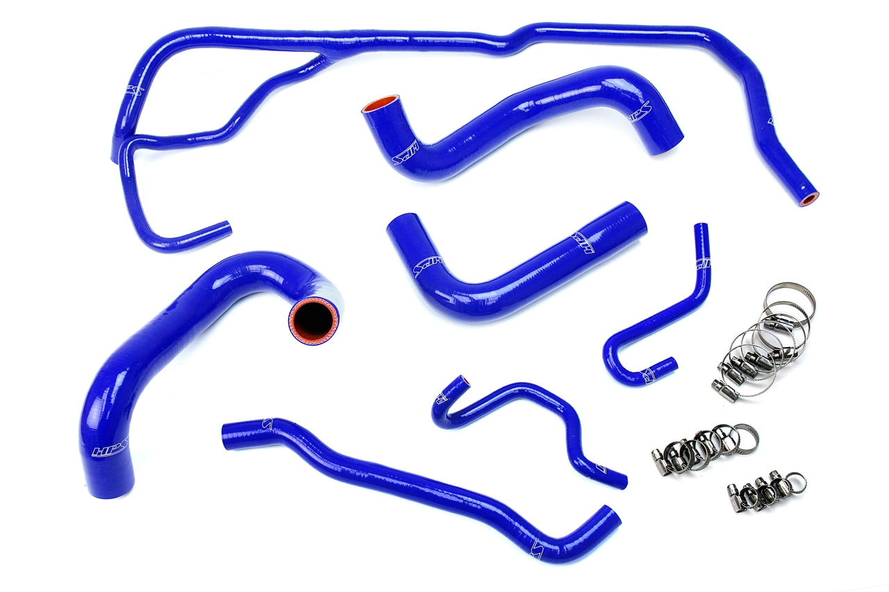 HPS Performance HPS Blue Reinforced Silicone Radiator Hose Kit Coolant Scion 2016 iM 1.8L
