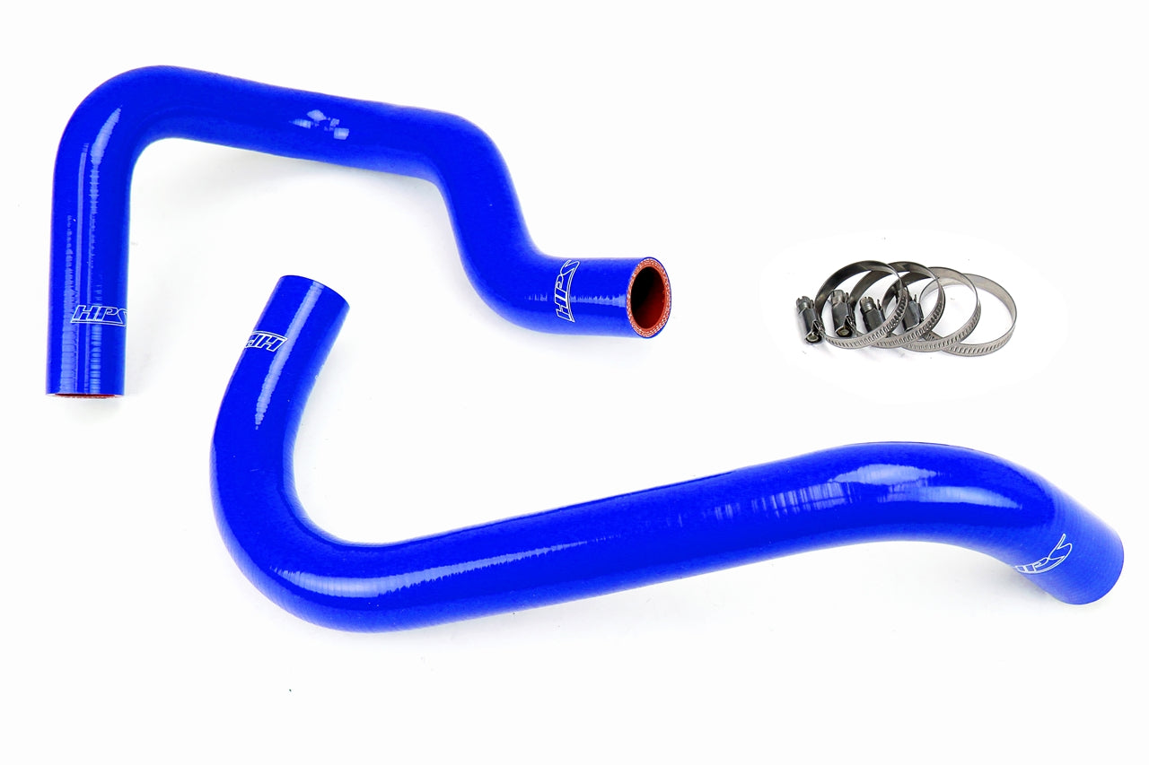 HPS Performance Products HPS Reinforced Blue Silicone Radiator Hose Kit Coolant Toyota 95-04 Tacoma 2.4L 4Cyl
