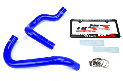HPS Performance Products HPS Reinforced Blue Silicone Radiator Hose Kit Coolant Toyota 95-04 Tacoma 2.4L 4Cyl