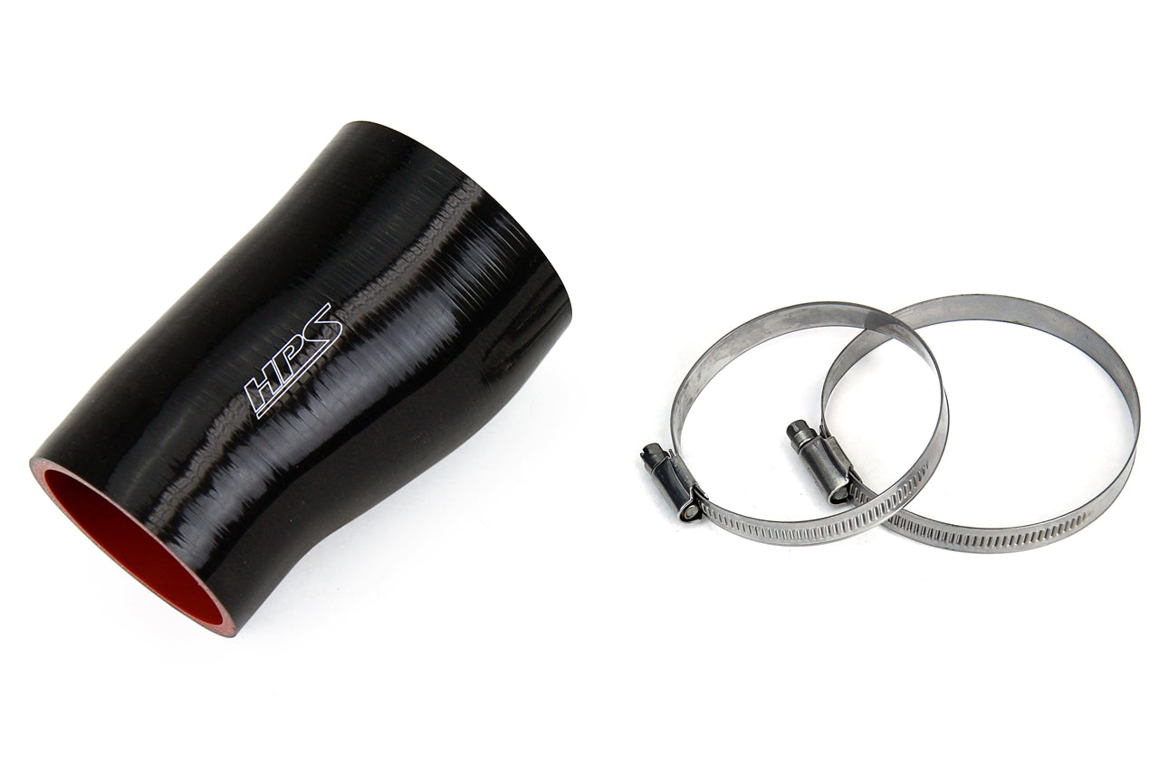 HPS Performance HPS Silicone Post MAF Air Intake Hose Kit Honda 2017-2021 Civic Type R 2.0L Turbo, 57-1765