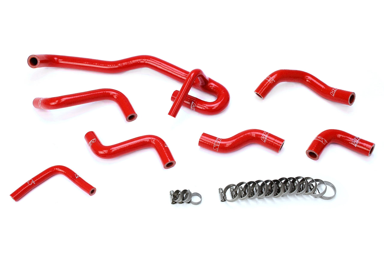 Silicone Heater Coolant Hose Kit Toyota 1990-1991 4Runner 3.0L V6 with Rear Heater Left Hand Drive, 57-2190