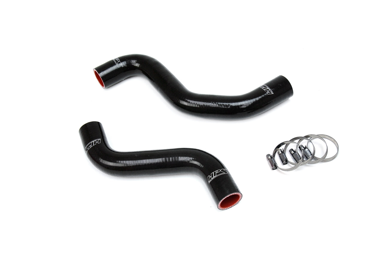 HPS Performance Products HPS Black Reinforced Silicone Radiator Hose Kit Coolant Toyota 96-02 4Runner V6 3.4L Manual Trans.