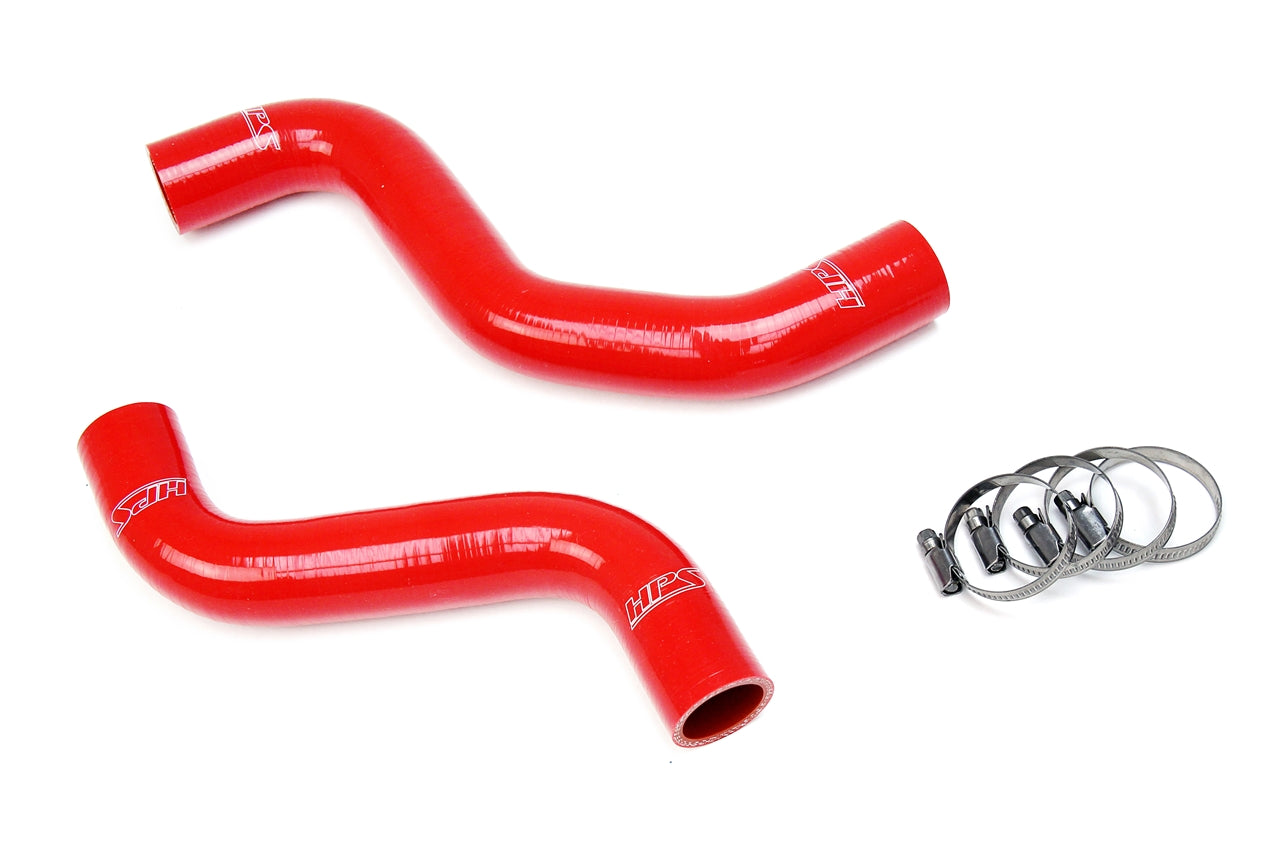 HPS Performance Products HPS Red Reinforced Silicone Radiator Hose Kit Coolant Toyota 96-02 4Runner V6 3.4L Manual Trans.