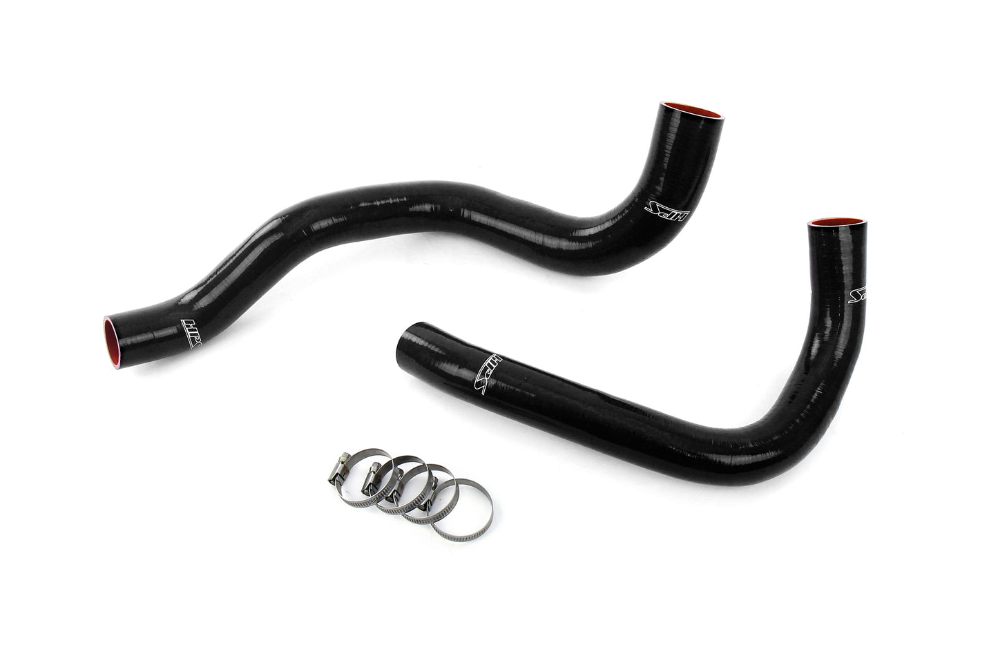 HPS Performance Silicone Radiator Coolant Hose Kit 1999-2004 Jeep Grand Cherokee 4.0L L6, Black 57-2129-BLK