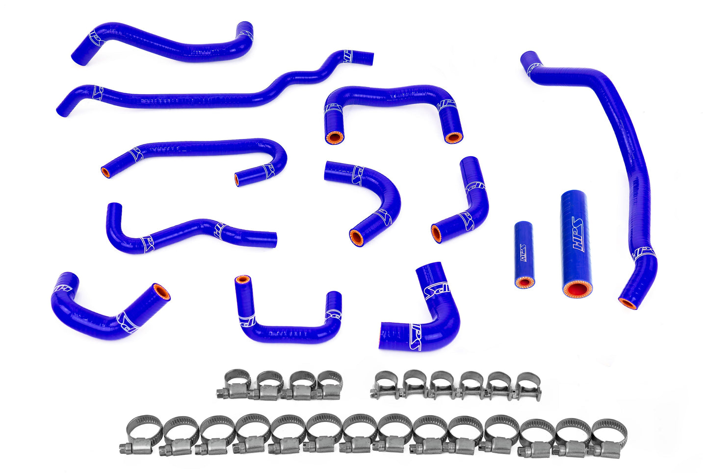 HPS Performance HPS Silicone Ancillary Coolant Hose Kit 2008-2014 Subaru Impreza WRX 2.5L Turbo Manual Trans, 57-2131A