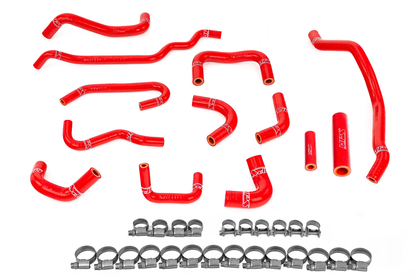 HPS Performance HPS Silicone Ancillary Coolant Hose Kit 2008-2014 Subaru Impreza WRX 2.5L Turbo Manual Trans, 57-2131A