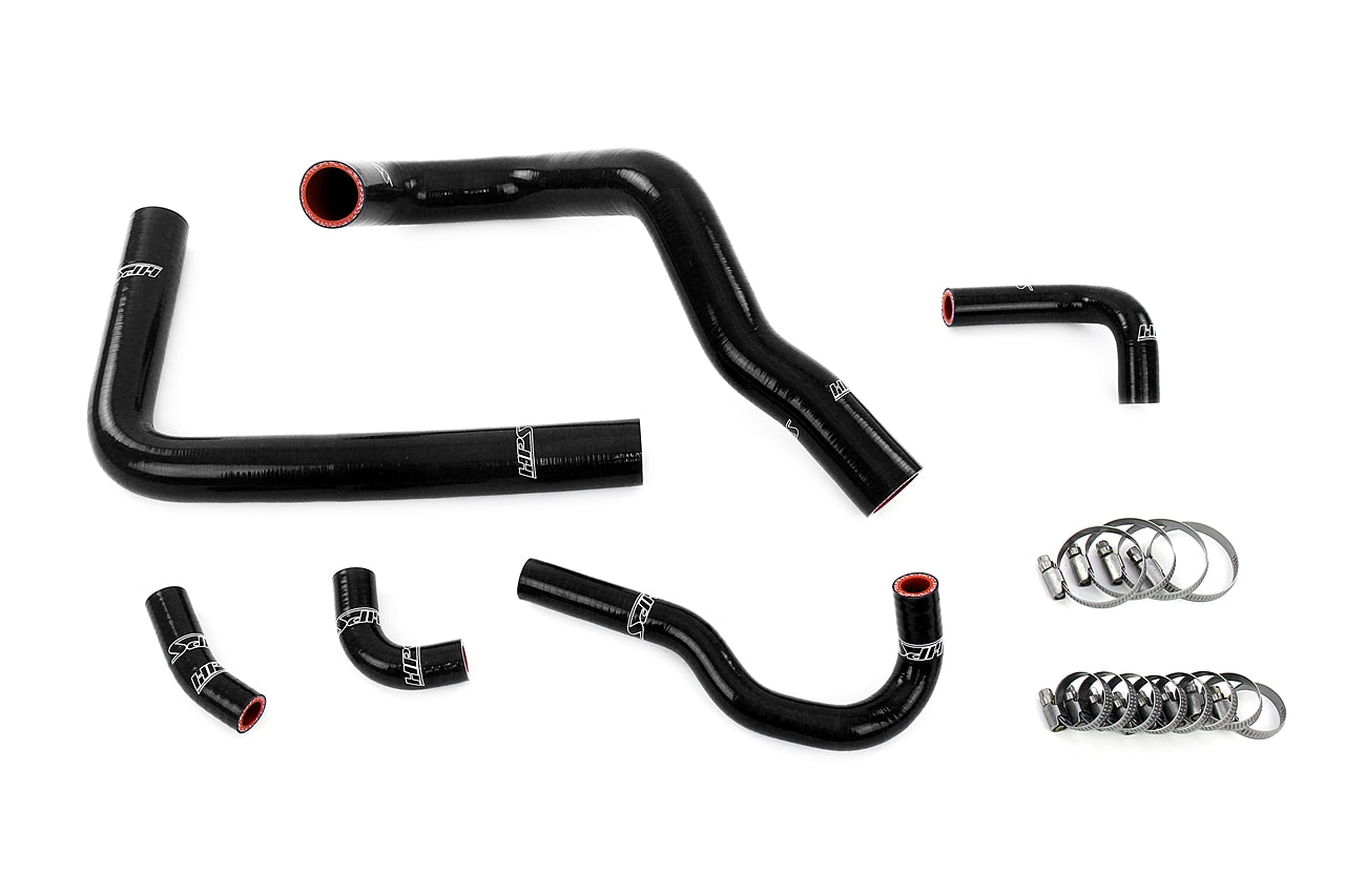 HPS Performance Silicone Air Intake Hose Kit, Black 57-2148-BLK