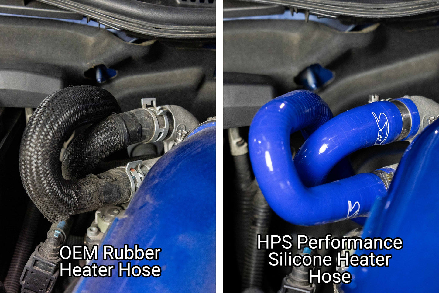 HPS Performance HPS Reinforced Silicone Heater Hose Kit, Lexus 2007-2017 IS350 3.5L V6, 57-2183
