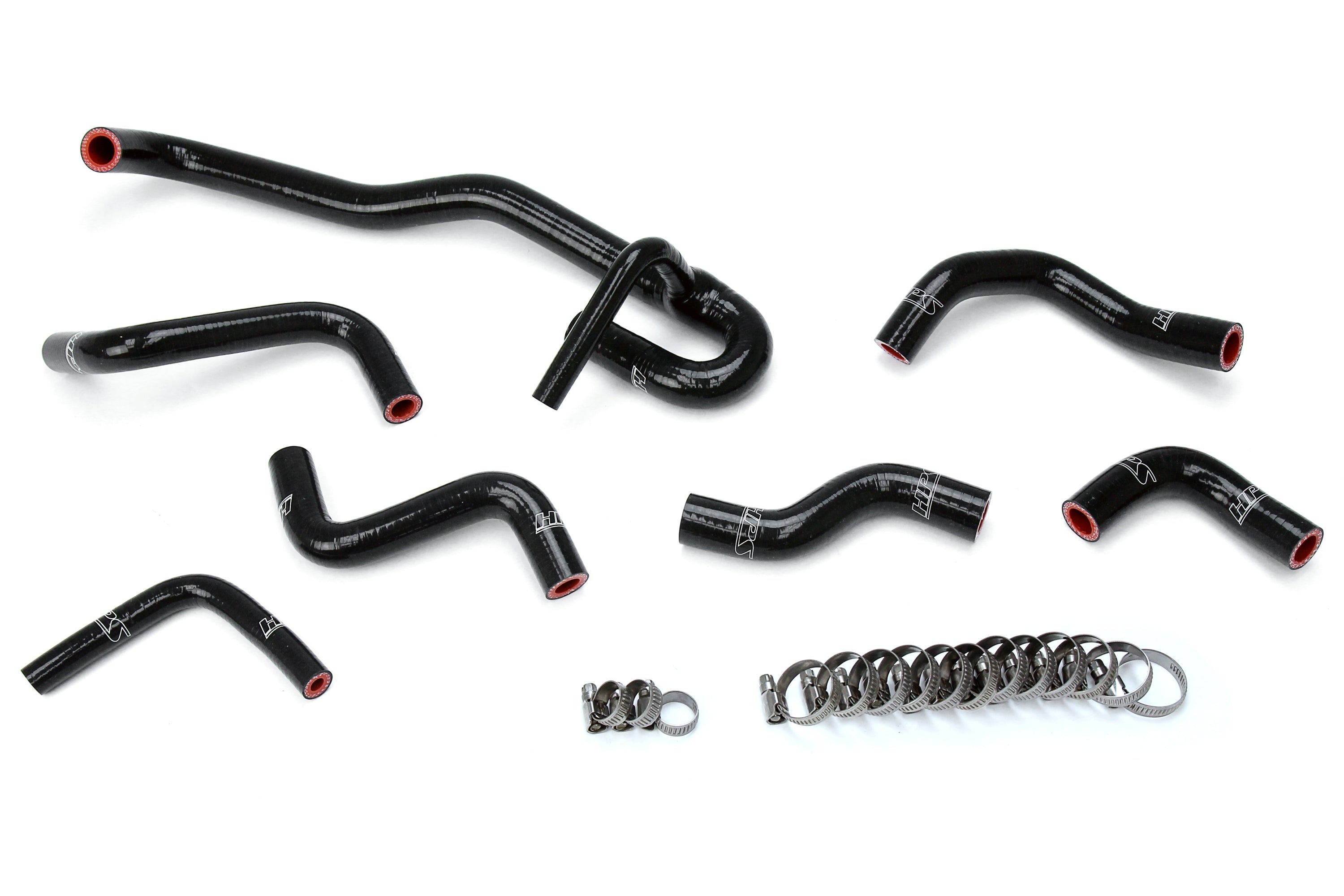 HPS Silicone Heater Coolant Hose Kit Toyota 1990-1991 4Runner 3.0L V6 with Rear Heater Left Hand Drive, 57-2190