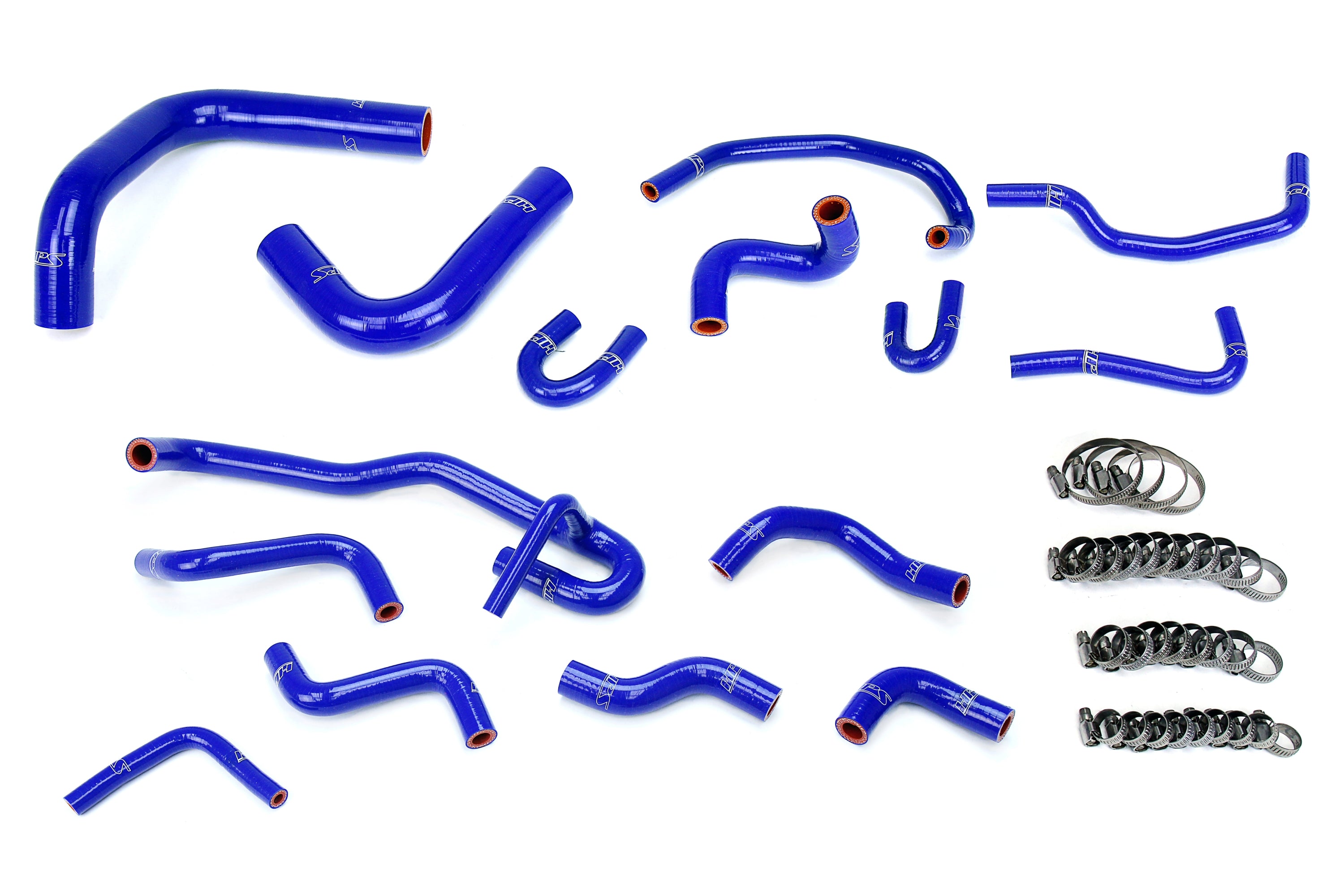 HPS Silicone Radiator + Heater Coolant Hose Kit Toyota 1990 1991 4Runner 3.0L V6 with Rear Heater Left Hand Drive, 57-2191