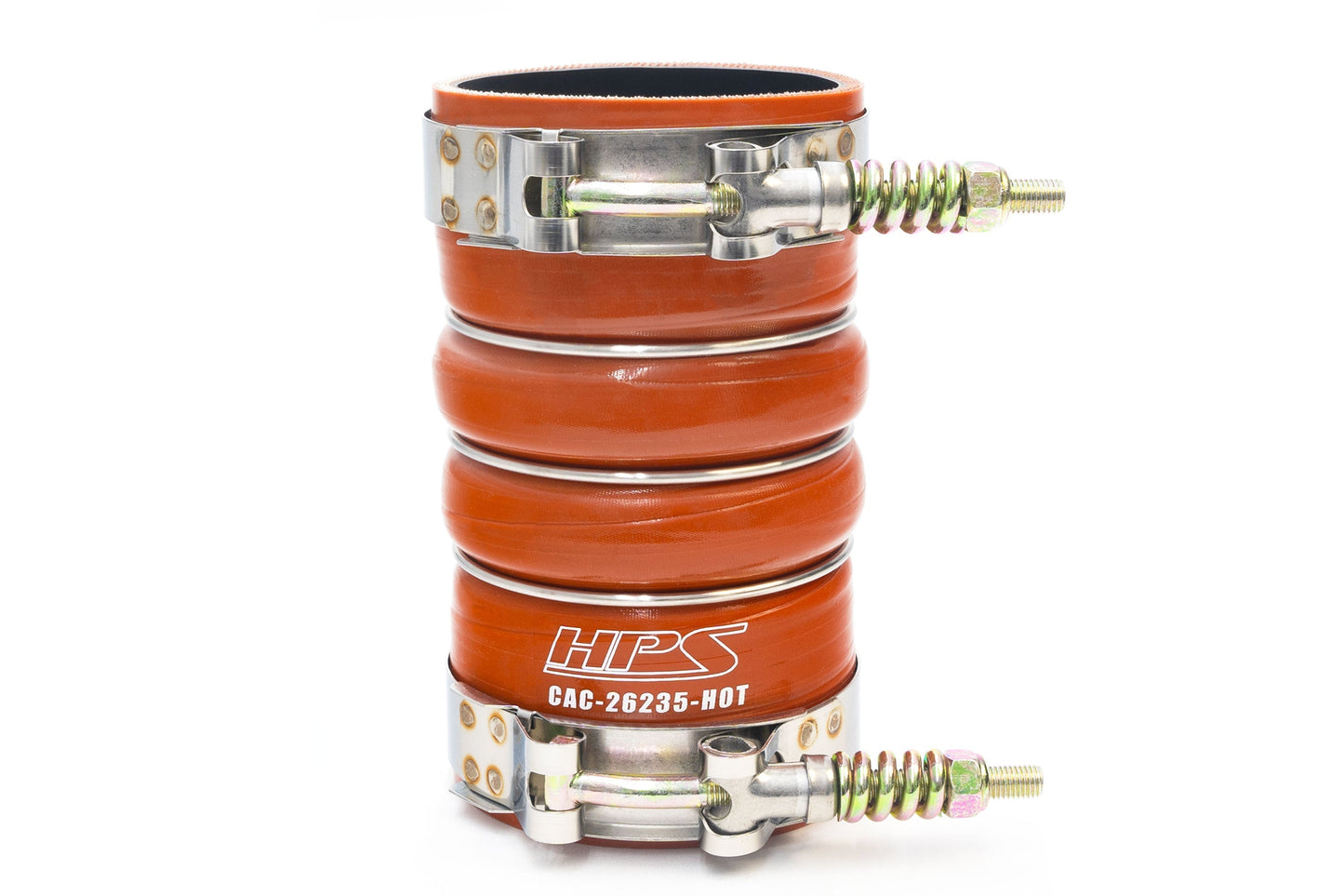 HPS Performance Ultra High Temp Aramid Reinforced Silicone Intercooler Hose Boots Kit, Orange 57-2208