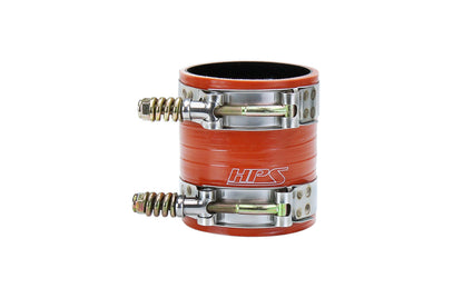 HPS Performance HPS Silicone Intercooler Boot Hose with Clamps, Orange, , replace OEM part # 8C3Z-6W651-A, 8C3Z-6N650-A 57-2235