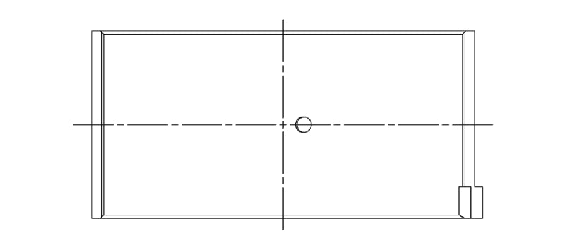 ACL Race Series Rod Bearings Mitsubishi 4G63/4G63T to 1992 Size: STD 4B1146H-STD Technical Drawing