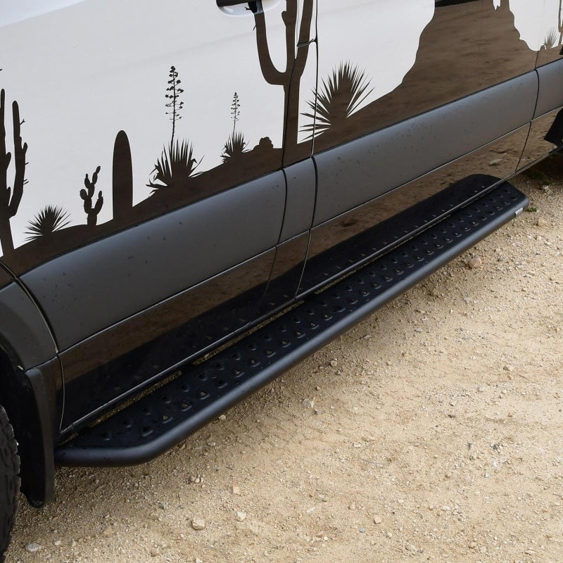 Westin 07-23 Mercedes-Benz Sprinter w/ 144in. Wheelbase Outlaw Nerf Step Bars - Textured Black 28-31035 28-31035 Photo - Mounted