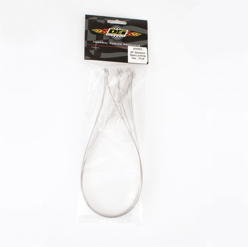 DEI Stainless Steel Locking Tie 20in - 10 per pack 10203 10203 Photo - Unmounted