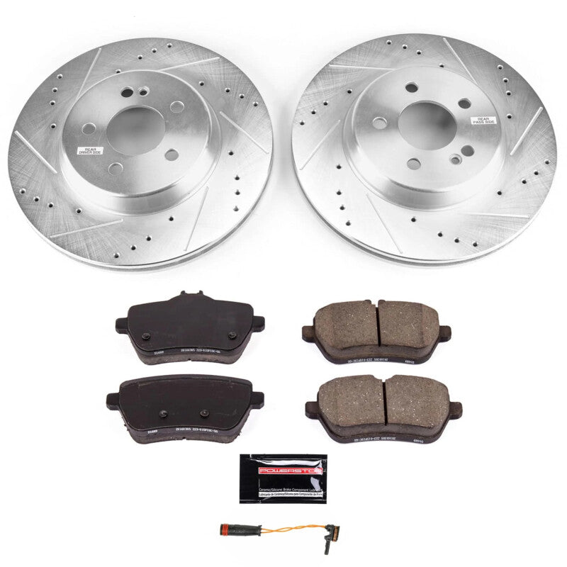 PowerStop Power Stop 18-20 Mercedes-Benz S450 Rear Z23 Evolution Brake Kit K9151 K9151 Photo - Primary
