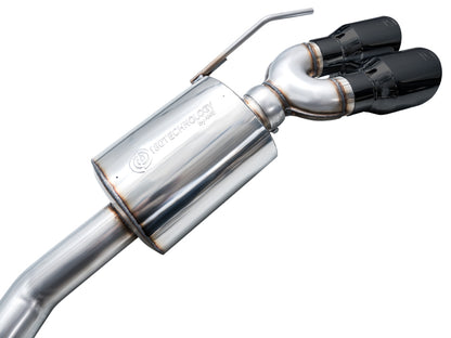 AWE Tuning 2020+ Ford Explorer ST Touring Edition Exhaust w/ Diamond Black Tips 3015-43625 3015-43625 Photo - out of package