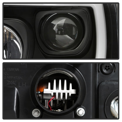 Spyder 05-07 Ford F250/350/450 Super Duty Projector LED Black PRO-YD-FS05V2PL-BK 5087911 5087911 Photo - Unmounted