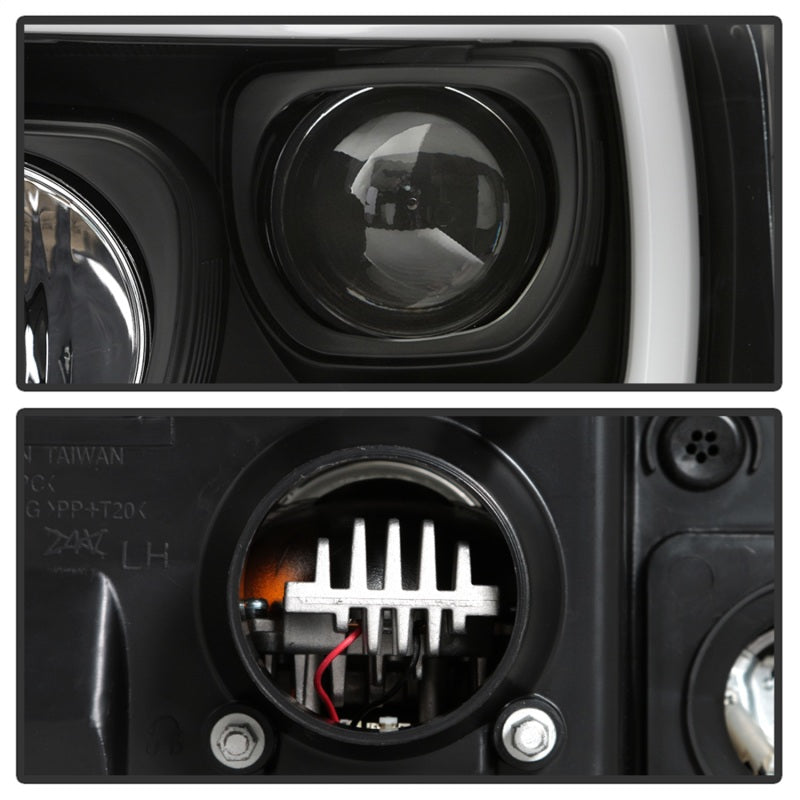 Spyder 05-07 Ford F250/350/450 Super Duty Projector LED Black PRO-YD-FS05V2PL-BK 5087911 5087911 Photo - Unmounted