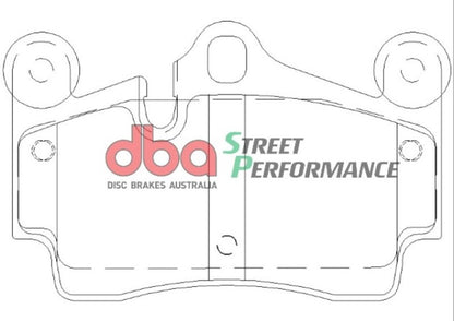 DBA 03-10 Porsche Cayenne SP500 Rear Brake Pads DB1677SP DB1677SP Photo - out of package