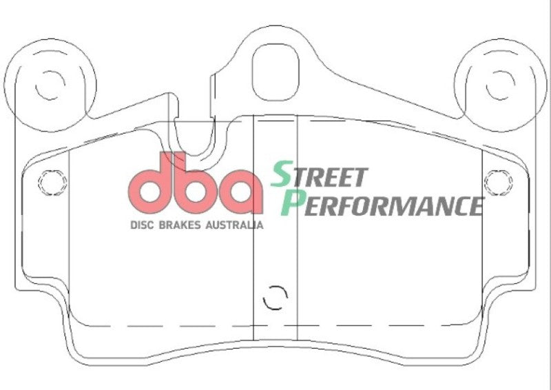 DBA 03-10 Porsche Cayenne SP500 Rear Brake Pads DB1677SP DB1677SP Photo - out of package
