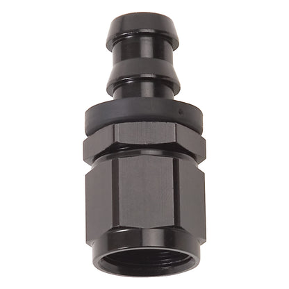 Russell -6 AN Straight Twist-Lok Hose End - Black 624013 Photo - Primary