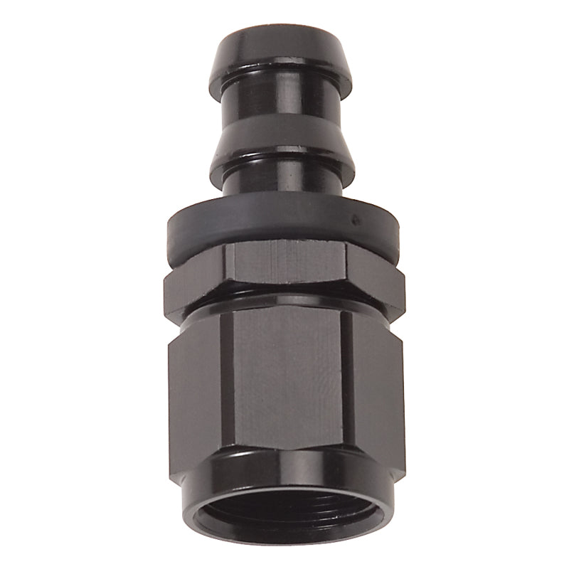Russell -6 AN Straight Twist-Lok Hose End - Black 624013 Photo - Primary